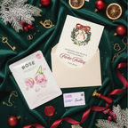 Mini-Geschenkset 'Momente der Ruhe' - Karte + koreanische Sheet-Maske