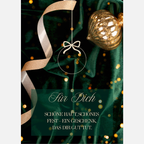 Mini-Geschenkset 'Weihnachten kommt' - Karte + koreanische Sheet-Maske