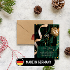 Mini-Geschenkset 'Weihnachten kommt' - Karte + koreanische Sheet-Maske