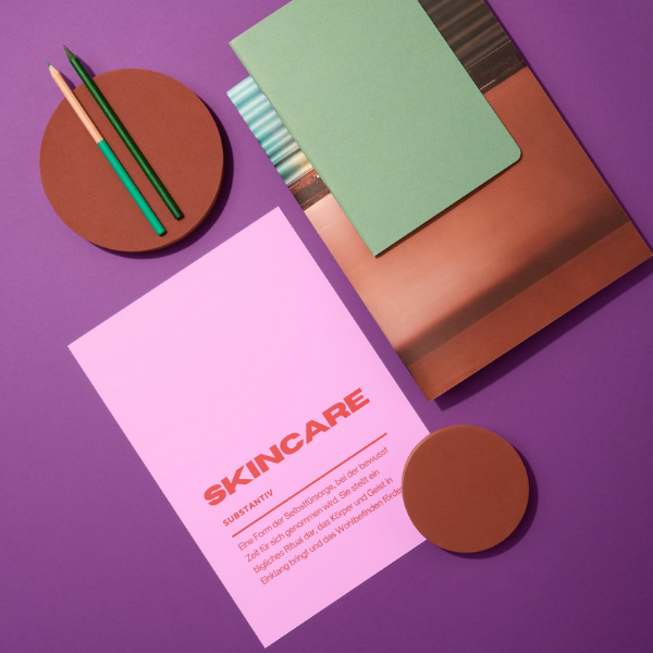 Mini-Geschenkset 'Skincare' - Karte + koreanische Sheet-Maske