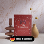 Mini-Geschenkset „Frohe Weihnachten“ - Karte + koreanische Sheet-Maske