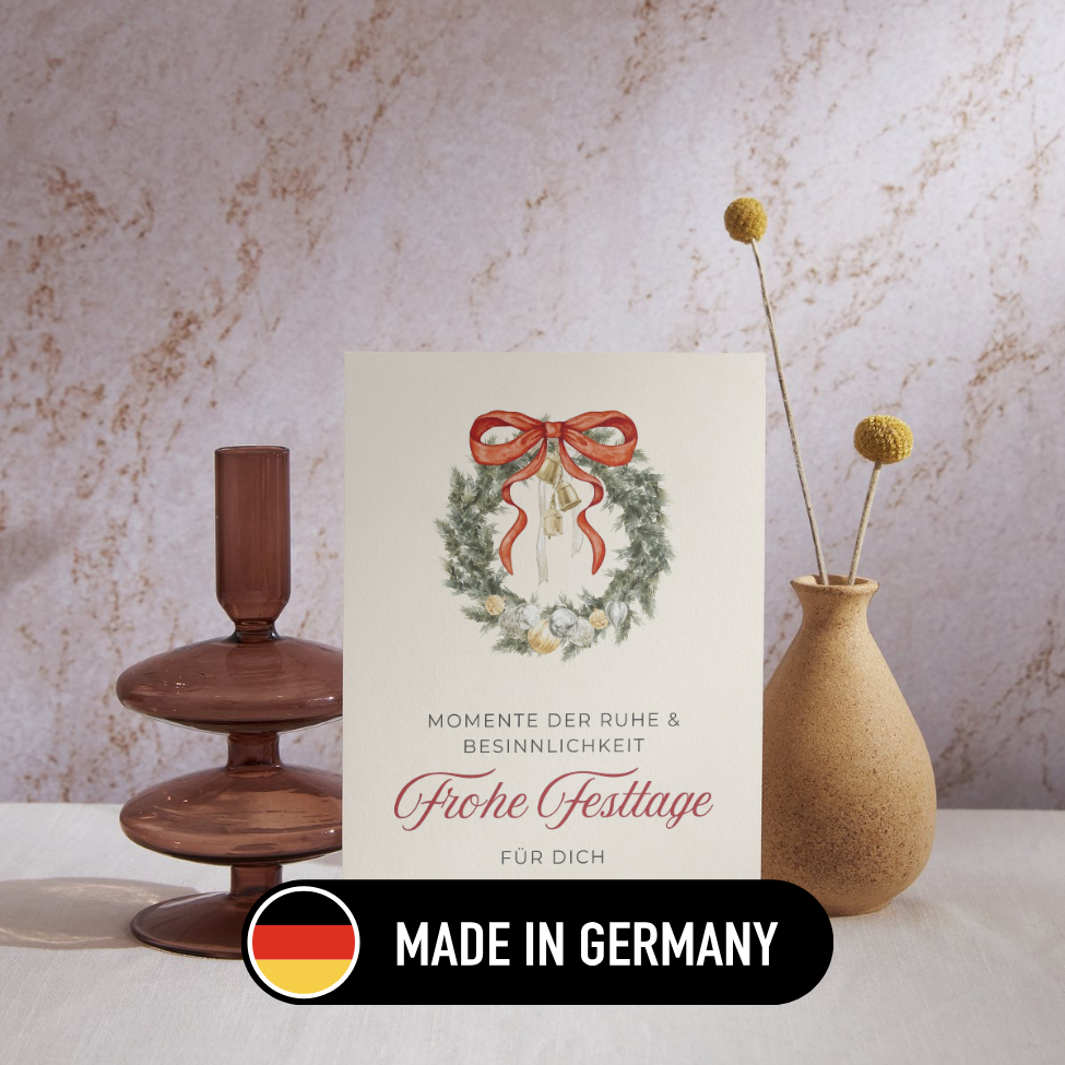 Mini-Geschenkset 'Momente der Ruhe' - Karte + koreanische Sheet-Maske