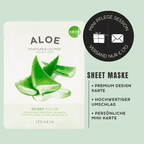 Mini-Geschenkset 'Ein kleiner Weihnachtsgruß' - Karte + koreanische Sheet-Maske