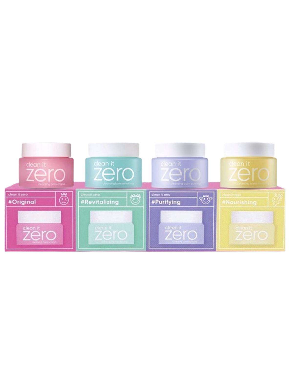 BANILA CO Clean it Zero - Cleansing Balm Original Miniature 4er Set (vegan)
