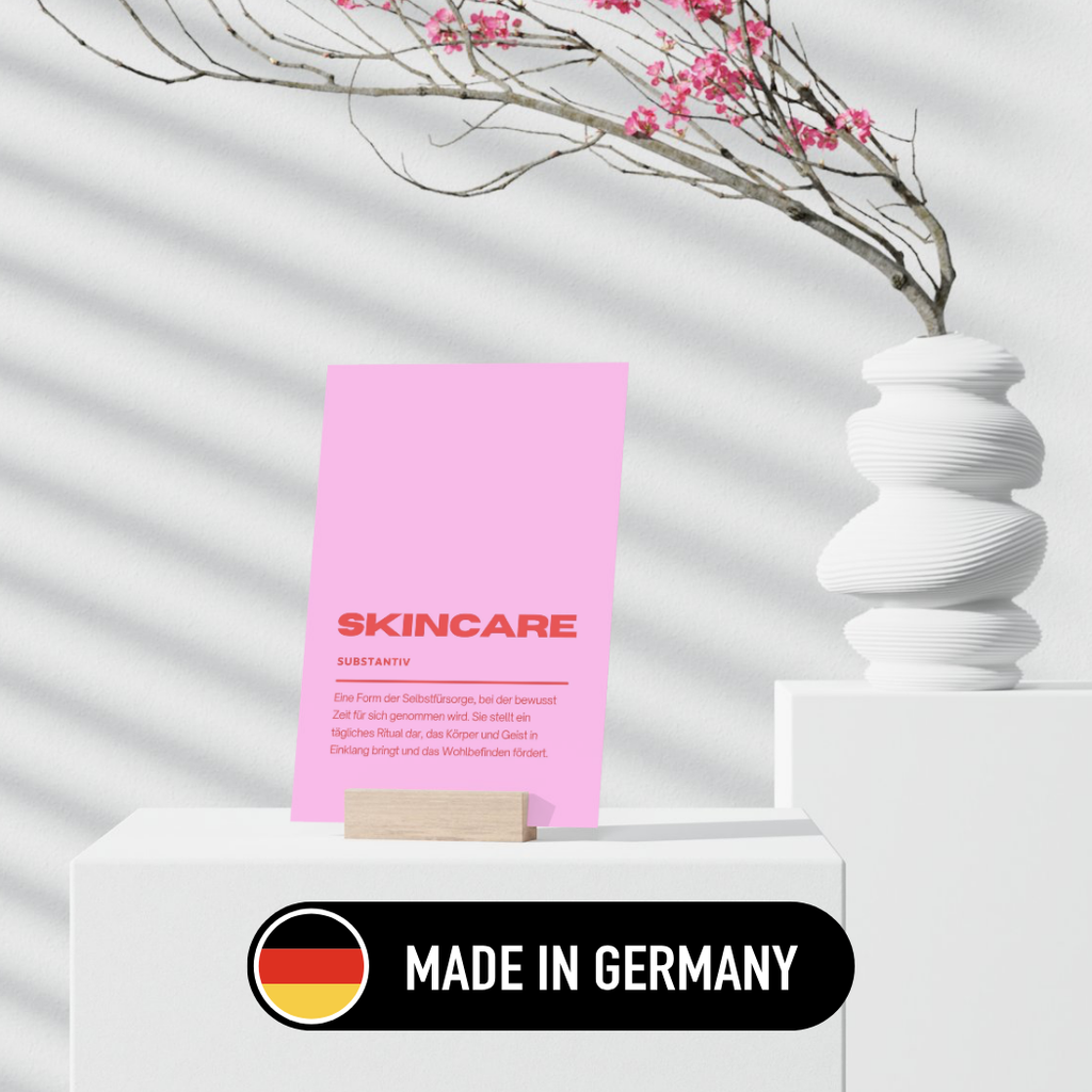 Mini-Geschenkset 'Skincare' - Karte + koreanische Sheet-Maske