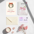 Mini-Geschenkset 'Momente der Ruhe' - Karte + koreanische Sheet-Maske