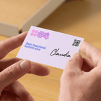 Mini-Geschenkset 'Ein kleiner Weihnachtsgruß' - Karte + koreanische Sheet-Maske