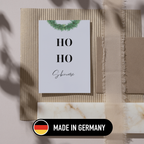 Mini-Geschenkset 'Ho Ho Skincare' - Karte + koreanische Sheet-Maske