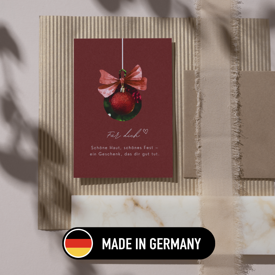 Mini-Geschenkset 'Für Dich' - Karte + koreanische Sheet-Maske