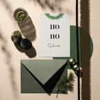 Mini-Geschenkset 'Ho Ho Skincare' - Karte + koreanische Sheet-Maske