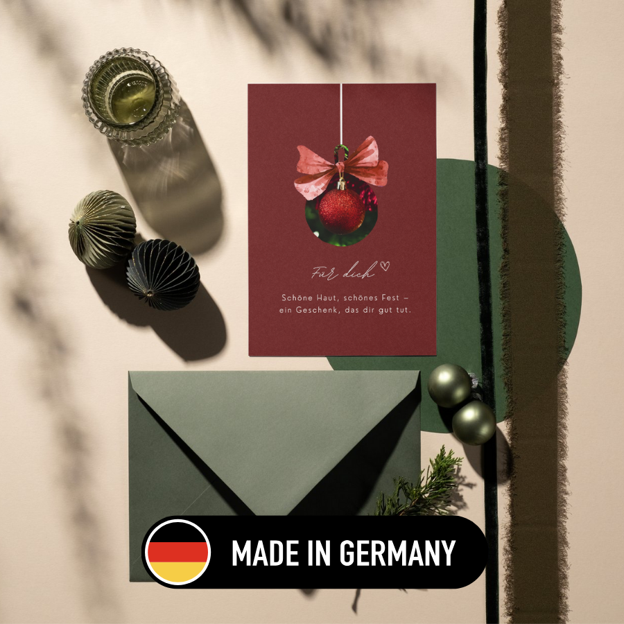 Mini-Geschenkset 'Für Dich' - Karte + koreanische Sheet-Maske