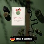 Mini-Geschenkset 'Weihnachtspost' - Karte + koreanische Sheet-Maske