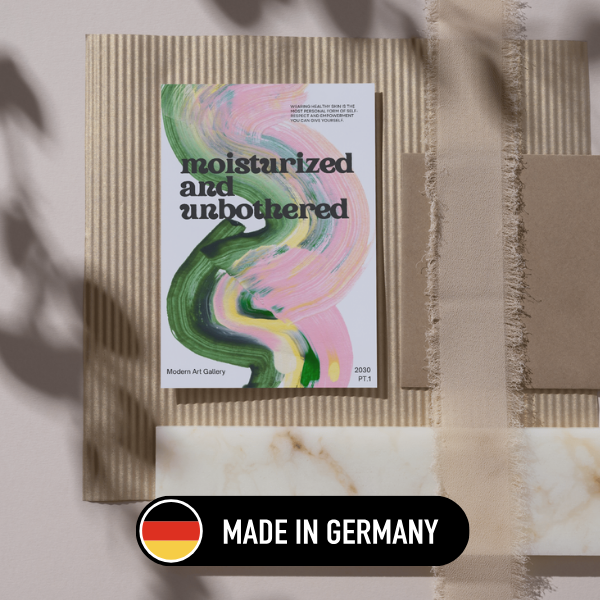 Mini-Geschenkset 'moisturized' - Karte + koreanische Sheet-Maske