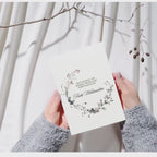 Mini-Geschenkset 'Weihnachts-Glow' - Karte + koreanische Sheet-Maske