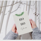 Mini-Geschenkset 'Ho Ho Skincare' - Karte + koreanische Sheet-Maske