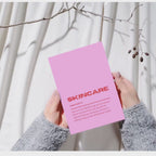 Mini-Geschenkset 'Skincare' - Karte + koreanische Sheet-Maske