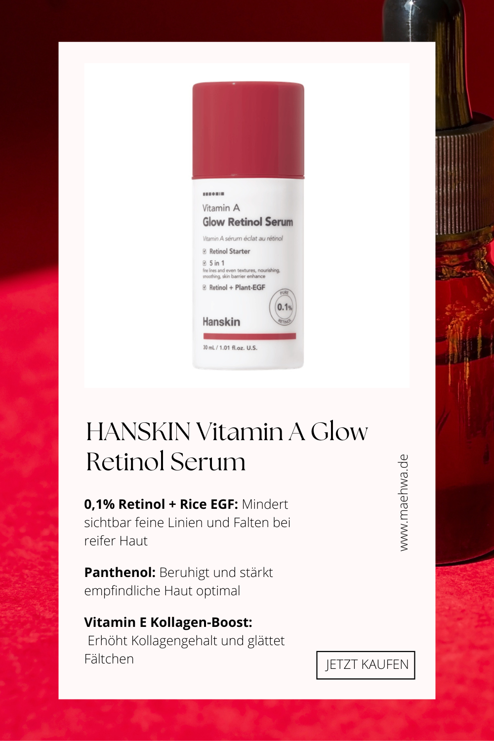 HANSKIN Vitamin A Glow Retinol Serum 30 ml