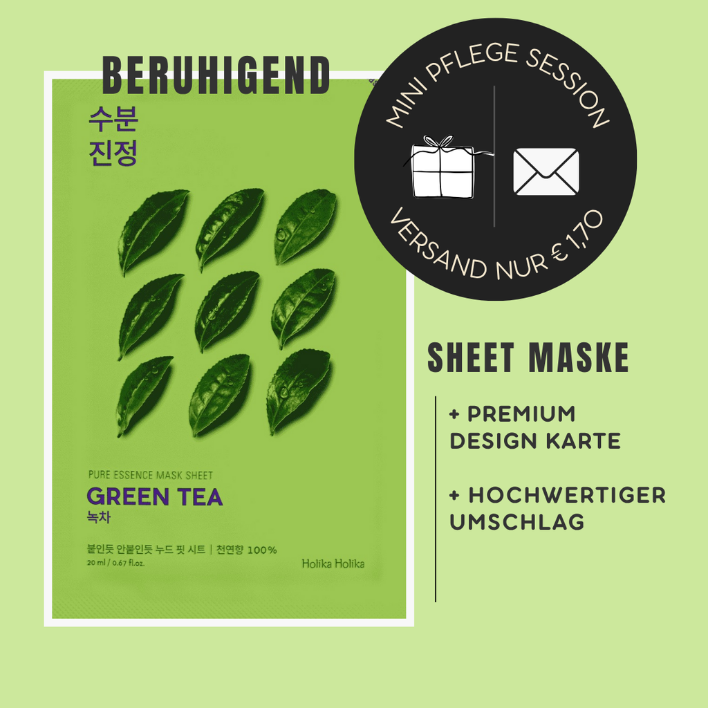 Mini-Geschenkset 'Ho Ho Skincare' - Karte + koreanische Sheet-Maske